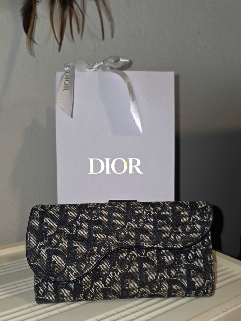 Dior Trotter Bifold Wallet, Used